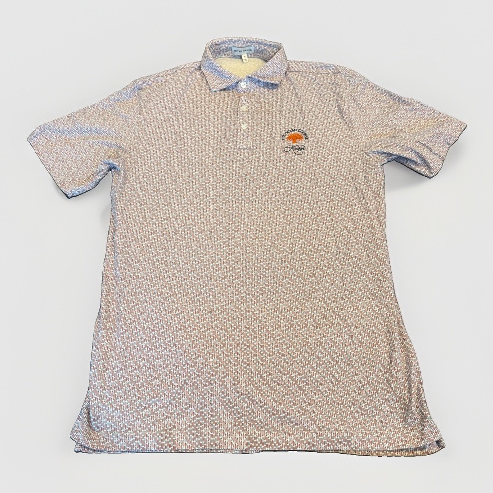 Peter Millar Men's Polo Kiawah Ocean Course Golf Logo sz M